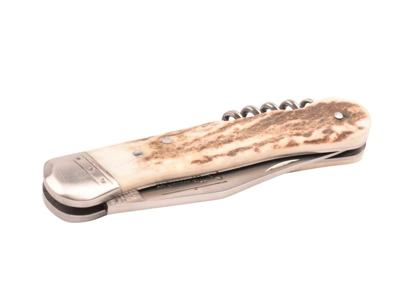 Goyon-Chazeau Le Pionnier 10cm hertshoorn - met kurkentrekker