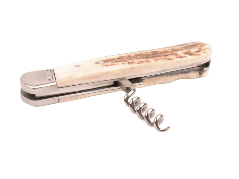 Goyon-Chazeau Le Pionnier 10cm hertshoorn - met kurkentrekker