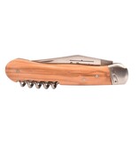 Goyon-Chazeau Le Pionnier 10cm olijfhout - met kurkentrekker