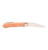 Goyon-Chazeau Le Pionnier 10cm olijfhout - met kurkentrekker