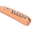 Goyon-Chazeau Le Pionnier 10cm olijfhout - met kurkentrekker