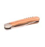 Goyon-Chazeau Le Pionnier 10cm olijfhout - met kurkentrekker