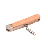 Goyon-Chazeau Le Pionnier 10cm olijfhout - met kurkentrekker