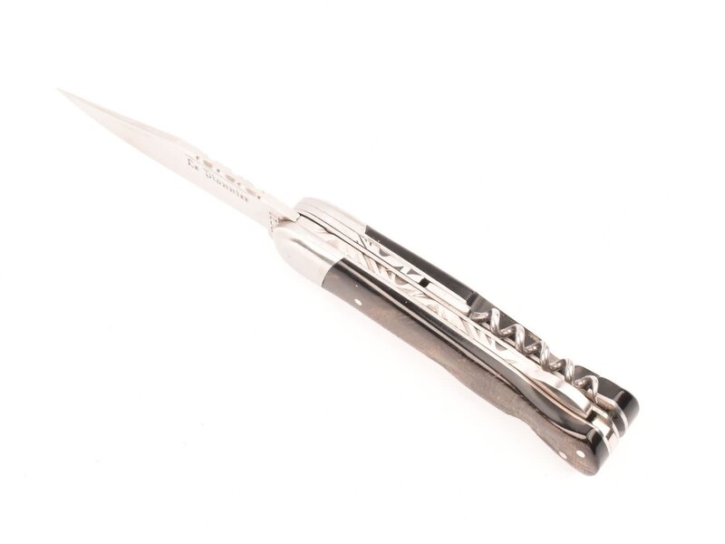 Goyon-Chazeau Le Pionnier 11cm croute de buffle  - vergrendeling - 3-delig
