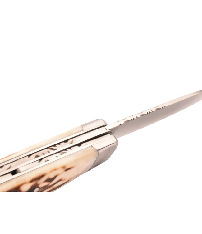 Goyon-Chazeau Hallali 14 cm hertshoorn - vergrendeling - 4-delig