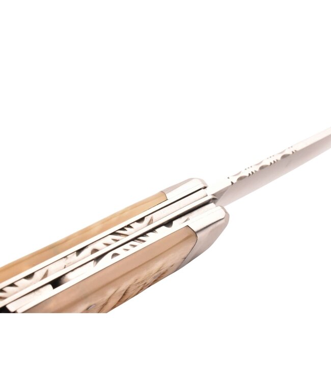 Goyon-Chazeau Hallali 14 cm ramshoorn - vergrendeling - 4-delig
