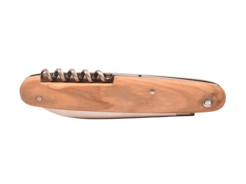 Goyon-Chazeau Navette 10cm olijfhout - plein manche - kurkentrekker
