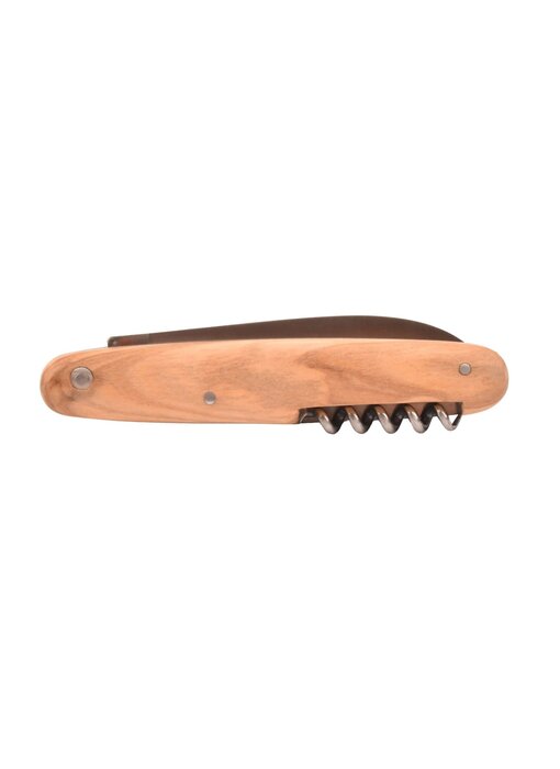 Goyon-Chazeau Navette 10cm olijfhout - plein manche - kurkentrekker