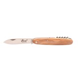 Goyon-Chazeau Navette 10cm olijfhout - plein manche - kurkentrekker