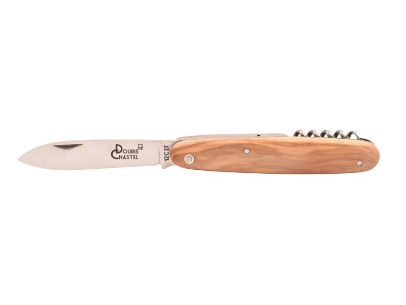 Goyon-Chazeau Navette 10cm olijfhout - plein manche - kurkentrekker
