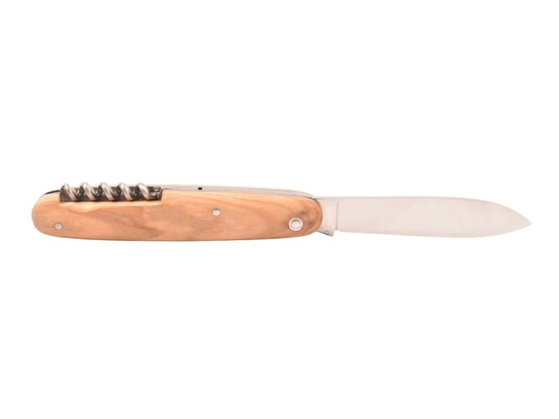 Goyon-Chazeau Navette 10cm olijfhout - plein manche - kurkentrekker