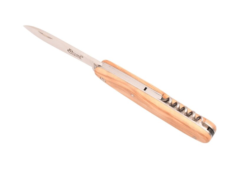 Goyon-Chazeau Navette 10cm olijfhout - plein manche - kurkentrekker