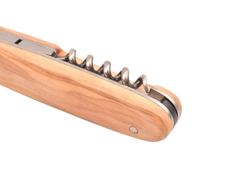 Goyon-Chazeau Navette 10cm olijfhout - plein manche - kurkentrekker