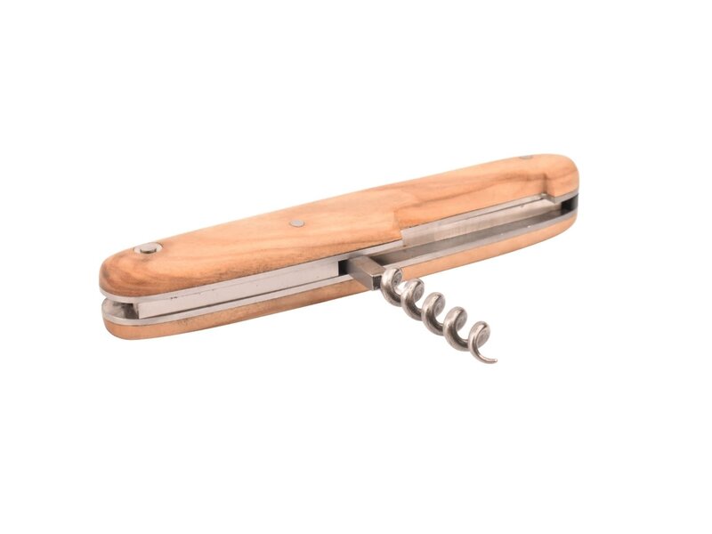 Goyon-Chazeau Navette 10cm olijfhout - plein manche - kurkentrekker