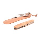 Goyon-Chazeau Navette 10cm olijfhout - plein manche - kurkentrekker
