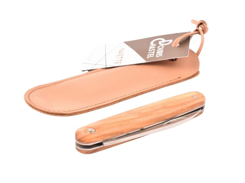 Goyon-Chazeau Navette 10cm olijfhout - plein manche