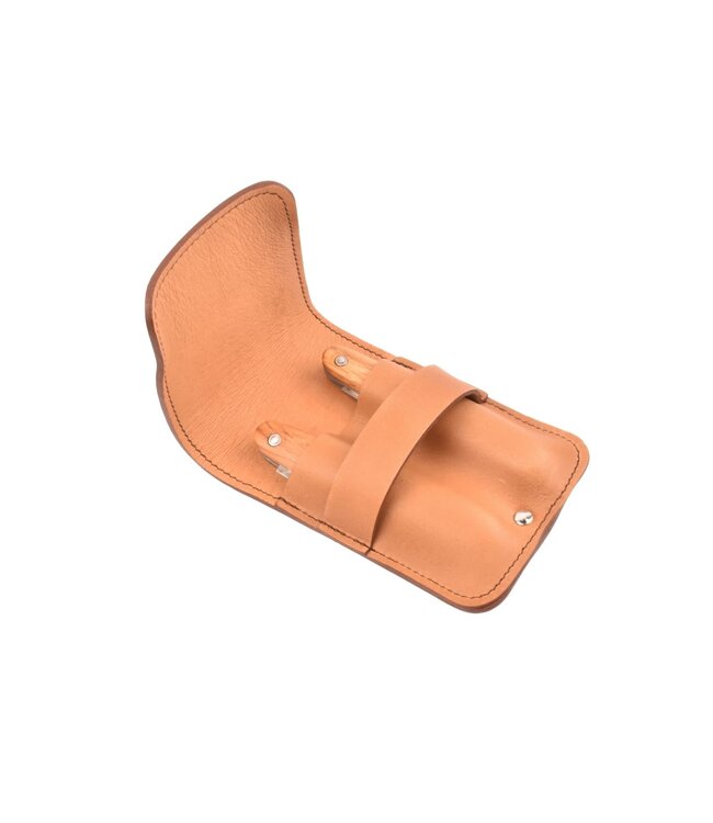 Goyon-Chazeau Navette picknickset met mes en vork - olijfhout