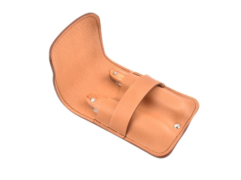 Goyon-Chazeau Navette picknickset met mes en vork - olijfhout