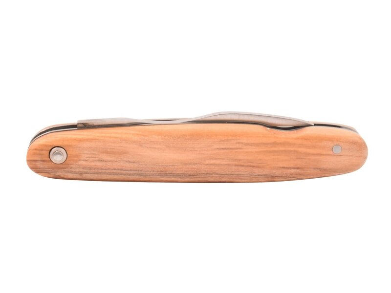 Goyon-Chazeau Navette picknickset met mes en vork - olijfhout