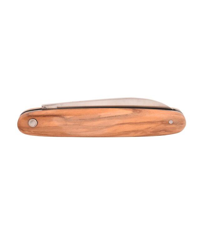Goyon-Chazeau Navette picknickset met mes en vork - olijfhout