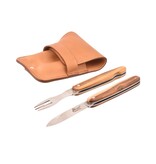 Goyon-Chazeau Navette picknickset met mes en vork - pistache