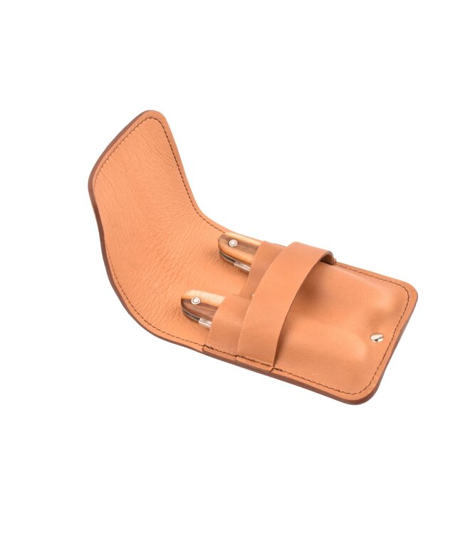 Goyon-Chazeau Navette picknickset met mes en vork - pistache