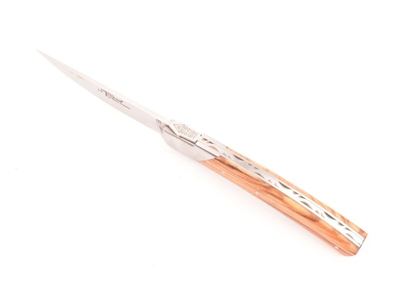 Goyon-Chazeau Le Thiers Pirou 12cm olijfhout - 1 eindstuk