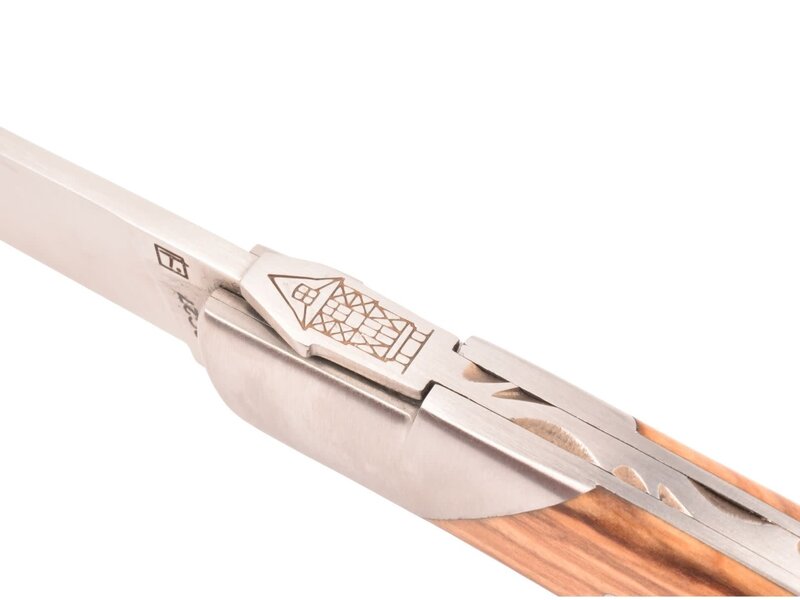 Goyon-Chazeau Le Thiers Pirou 12cm olijfhout - 1 eindstuk