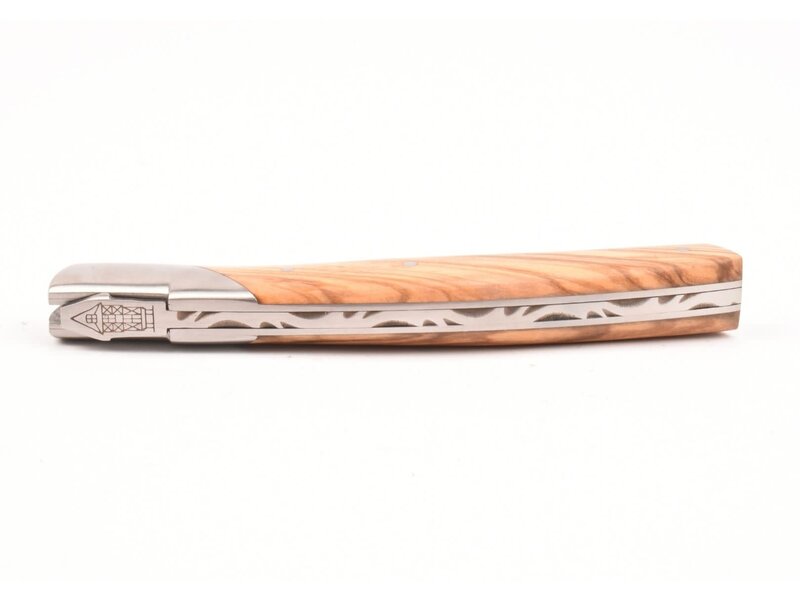 Goyon-Chazeau Le Thiers Pirou 12cm olijfhout - 1 eindstuk