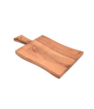Laguiole en Aubrac plank in notelaar met handvat - M - 34x24cm (lxb)