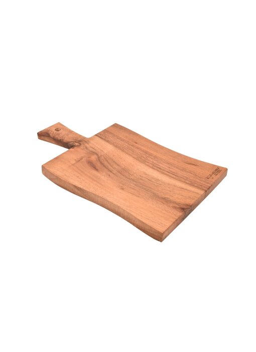 Laguiole en Aubrac plank in notelaar met handvat - M - 34x24cm (lxb)