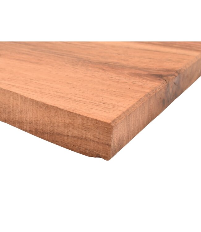 Laguiole en Aubrac plank in notelaar met handvat - M - 34x24cm (lxb)