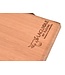 Laguiole en Aubrac plank in notelaar met handvat - L - 60x35cm (lxb)