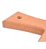 Laguiole en Aubrac plank in notelaar met handvat - L - 60x35cm (lxb)