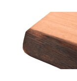 Laguiole en Aubrac plank in notelaar met handvat - L - 60x35cm (lxb)