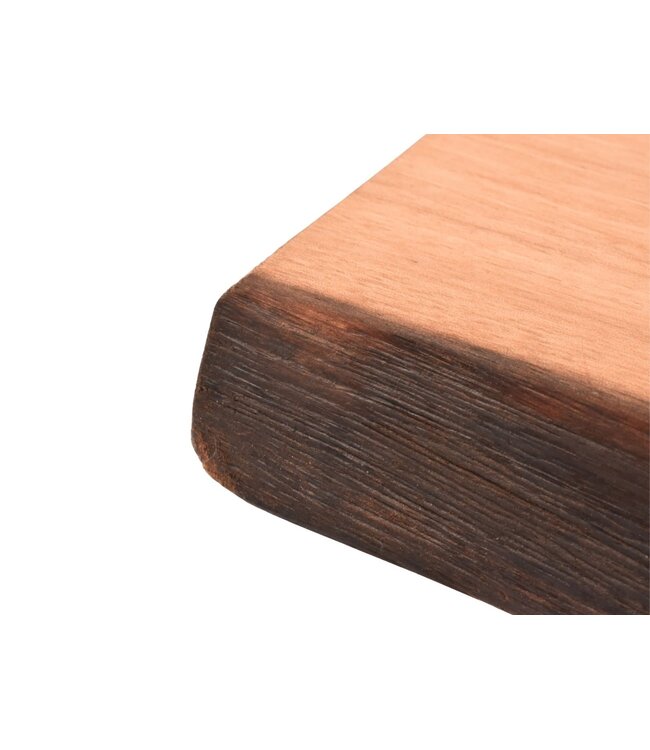 Laguiole en Aubrac plank in notelaar met handvat - L - 60x35cm (lxb)