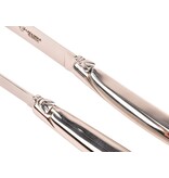 Laguiole en Aubrac 2 steakmessen rvs - glanzend