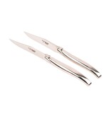 Laguiole en Aubrac 2 steakmessen rvs - glanzend