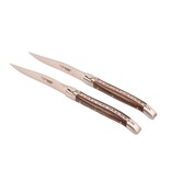 Laguiole en Aubrac 2 steakmessen wenge - mat
