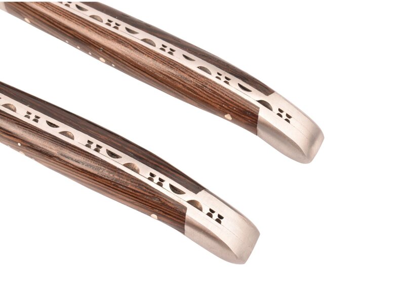 Laguiole en Aubrac 2 steakmessen wenge - mat