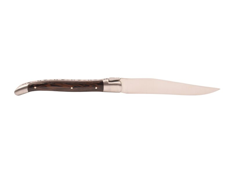 Laguiole en Aubrac 2 steakmessen wenge - mat