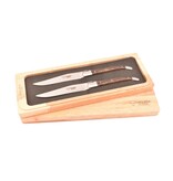 Laguiole en Aubrac 2 steakmessen wenge - mat