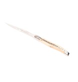 Laguiole en Aubrac 6 steakmessen berk naturel - glanzend