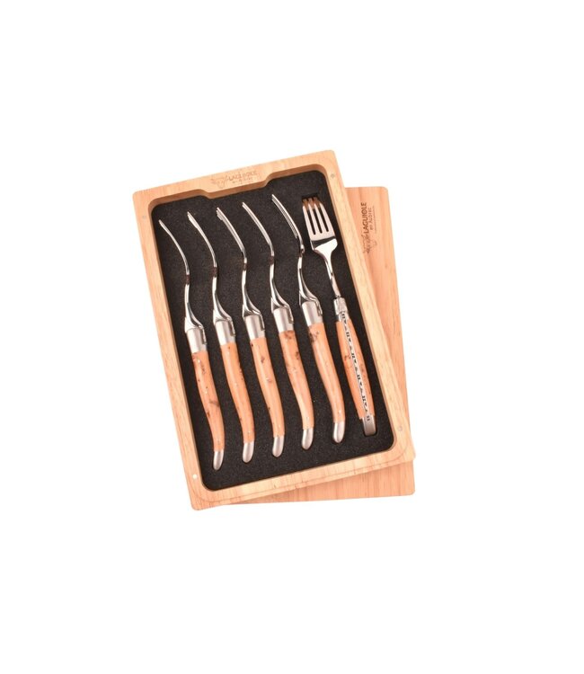 Laguiole en Aubrac 6 vorken jeneverbes - mat