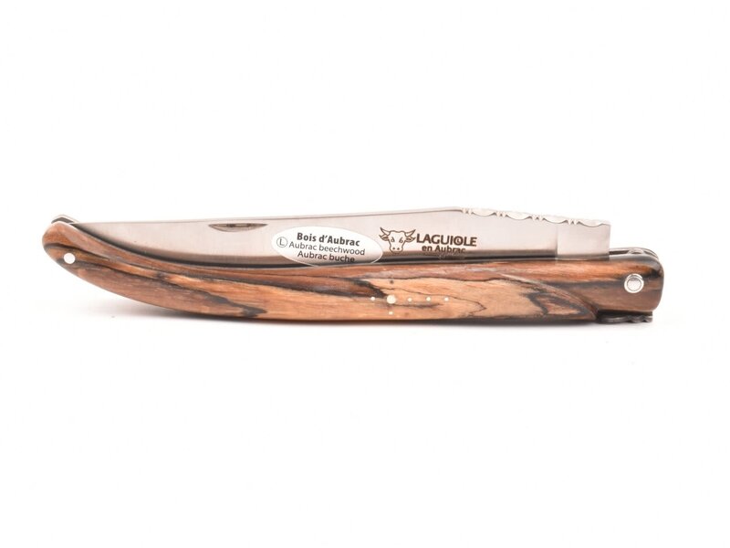 Laguiole en Aubrac 14cm bois d'aubrac - plein manche