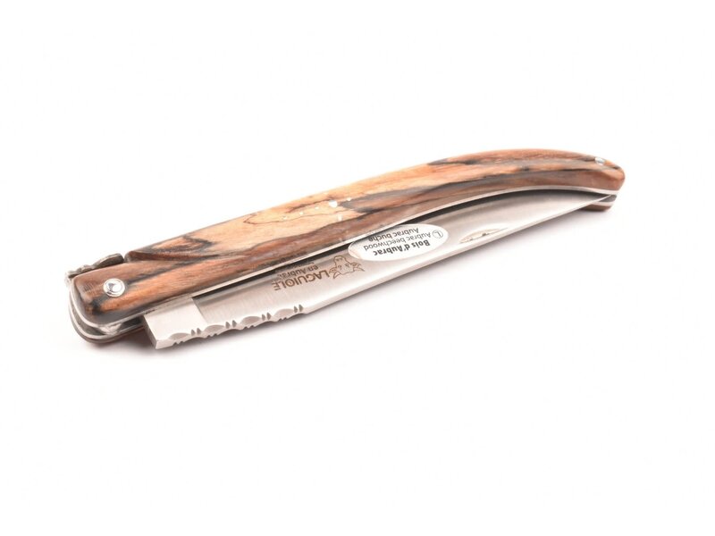 Laguiole en Aubrac 14cm bois d'aubrac - plein manche