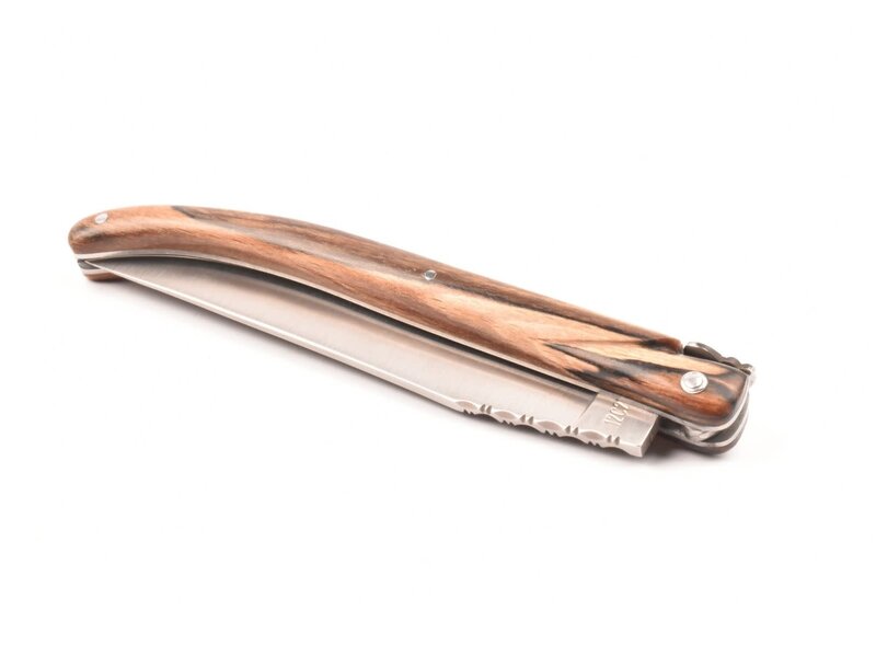 Laguiole en Aubrac 14cm bois d'aubrac - plein manche