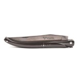 Laguiole en Aubrac 14cm buffel - carbonstaal - plein manche