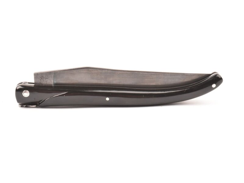 Laguiole en Aubrac 14cm buffel - carbonstaal - plein manche