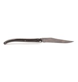 Laguiole en Aubrac 14cm buffel - carbonstaal - plein manche